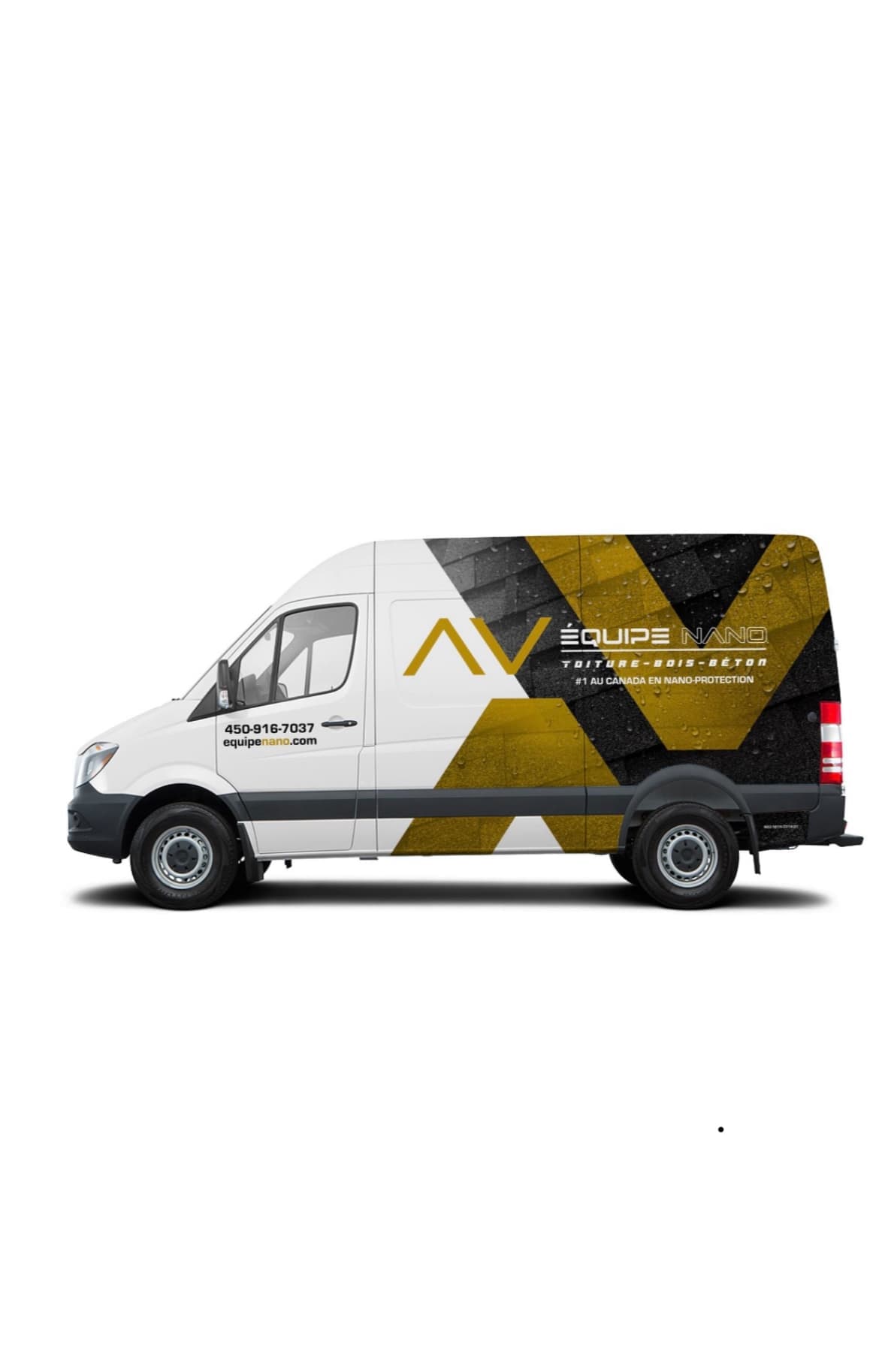 Camion aux couleurs Équipe Nano